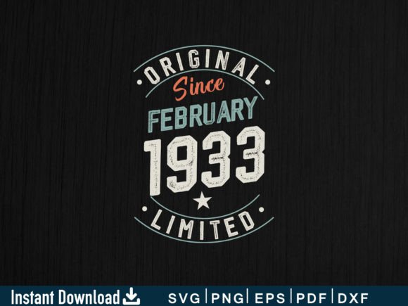91st Birthday Graphics for Crafts & Branding