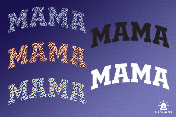 Mama Leopard Pattern Mothers Day Graphics for Crafts