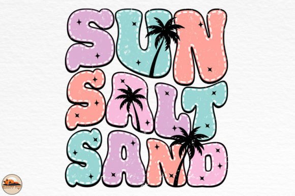 Sun Salt Sand: A Retro Summer Design Review for Embroidery